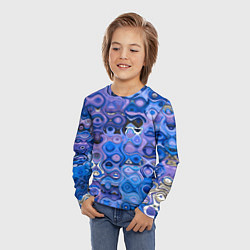 Лонгслив детский Blurring colors, цвет: 3D-принт — фото 2