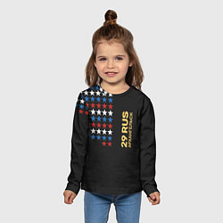 Лонгслив детский 29 RUS Архангельск, цвет: 3D-принт — фото 2