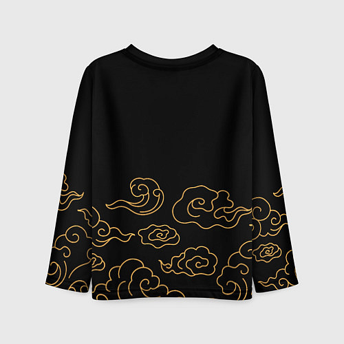 Детский лонгслив Hunter x Hunter - anime clouds / 3D-принт – фото 2