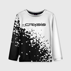 Детский лонгслив Crysis текстура