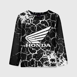 Детский лонгслив Honda logo арт