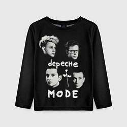 Лонгслив детский Depeche Mode portrait, цвет: 3D-принт
