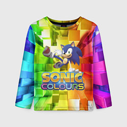 Детский лонгслив Sonic Colours - Hedgehog - Video game