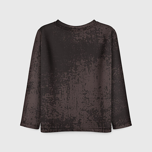 Детский лонгслив Черные глаза / 3D-принт – фото 2