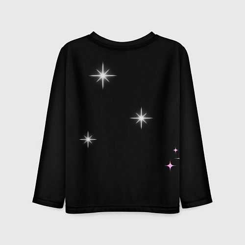 Детский лонгслив Надпись / 3D-принт – фото 2