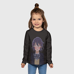Лонгслив детский Удивлённая Ай - Зомбилэнд Сага Месть, цвет: 3D-принт — фото 2