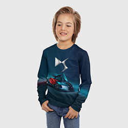Лонгслив детский Citroen DS Spirit Concept, цвет: 3D-принт — фото 2