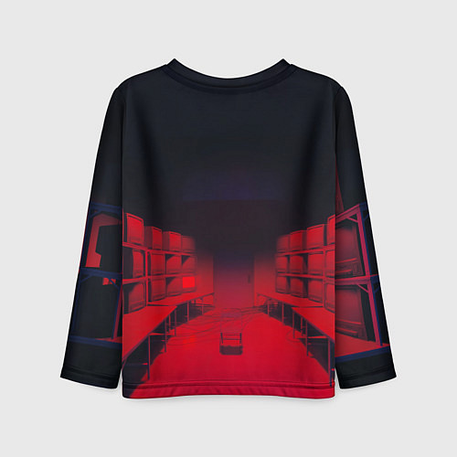 Детский лонгслив Бюро арт / 3D-принт – фото 2