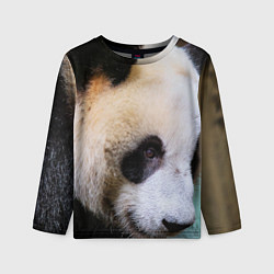 Лонгслив детский Загадочная панда, цвет: 3D-принт