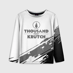 Детский лонгслив Thousand Foot Krutch логотип