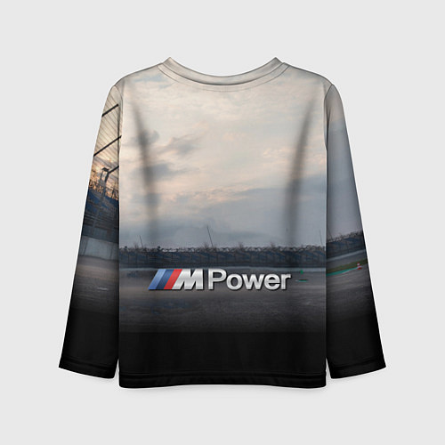Детский лонгслив BMW M Power - Racing team - Motorsport / 3D-принт – фото 2