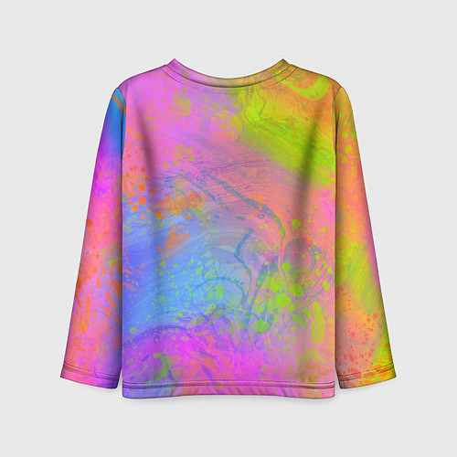 Детский лонгслив Очень-очень длинная такса / 3D-принт – фото 2