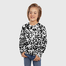 Лонгслив детский Софт гранж, цвет: 3D-принт — фото 2