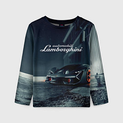 Детский лонгслив Lamborghini - power - Italy