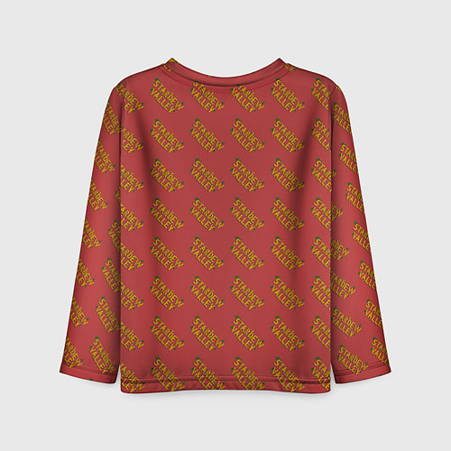 Детский лонгслив Stardew valley узор / 3D-принт – фото 2