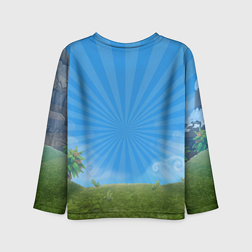 Детский лонгслив My Singin Monsters - Зерномех / 3D-принт – фото 2