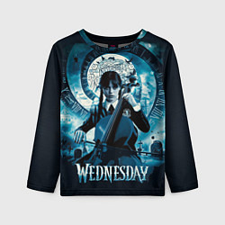 Детский лонгслив Wednesday Addams 2022