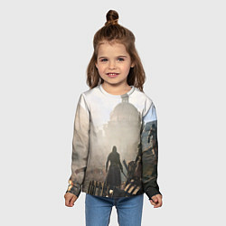 Лонгслив детский Революция ассасинов, цвет: 3D-принт — фото 2