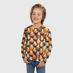 Лонгслив детский Боевое одеяние шамана, цвет: 3D-принт — фото 2