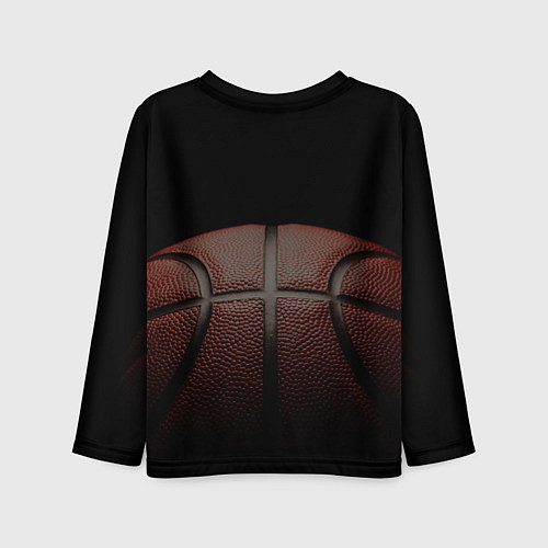 Детский лонгслив NBA - logo / 3D-принт – фото 2