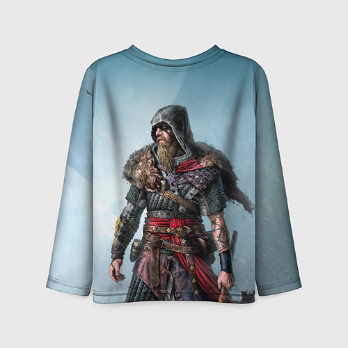 Детский лонгслив Ассасин-викинг / 3D-принт – фото 2