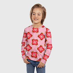 Лонгслив детский Красный фрукт, цвет: 3D-принт — фото 2