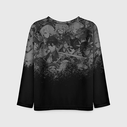 Детский лонгслив Геншин импакт - Аль-Хайтам / 3D-принт – фото 2