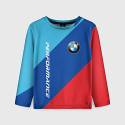 Детский лонгслив Bmw - m colors