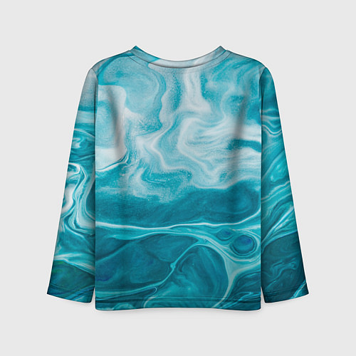 Детский лонгслив Морской бриз / 3D-принт – фото 2