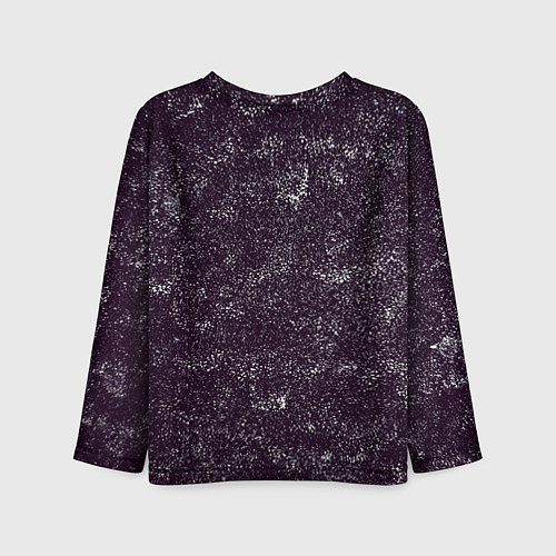 Детский лонгслив Гранжевая шумовая текстура / 3D-принт – фото 2
