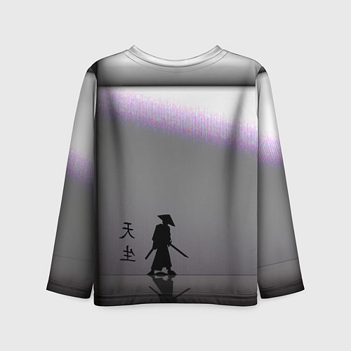 Детский лонгслив Путь Samurai / 3D-принт – фото 2