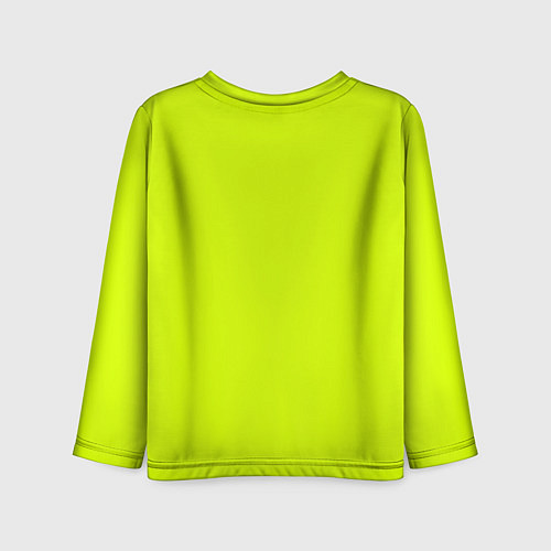 Детский лонгслив Fresh lime / 3D-принт – фото 2