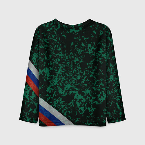 Детский лонгслив Пограничные войска РФ / 3D-принт – фото 2