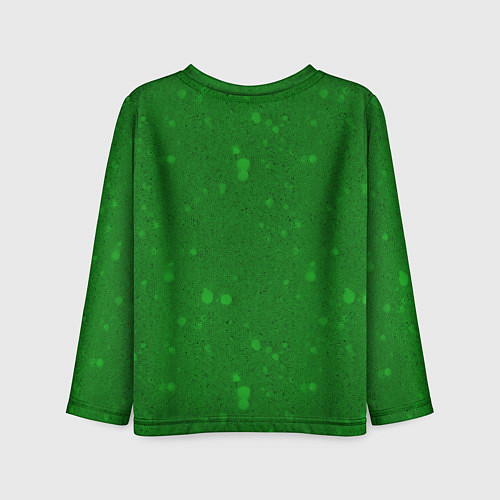 Детский лонгслив Люблю футбол / 3D-принт – фото 2