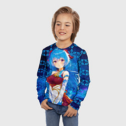 Лонгслив детский Геншин Импакт: Гань Юй Персонаж, цвет: 3D-принт — фото 2