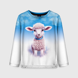 Детский лонгслив Ягнёнок