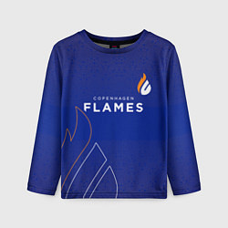 Детский лонгслив Форма Copenhagen Flames