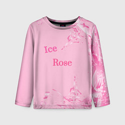 Детский лонгслив Ice Rose