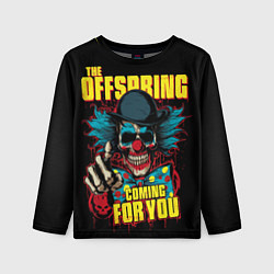 Лонгслив детский Offspring clown and skull, цвет: 3D-принт