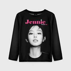 Детский лонгслив Blackpink Jennie Portrait