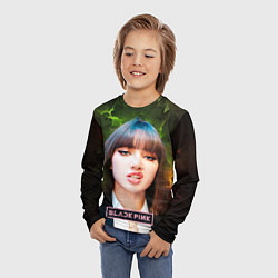 Лонгслив детский Blackpink Lisa, цвет: 3D-принт — фото 2