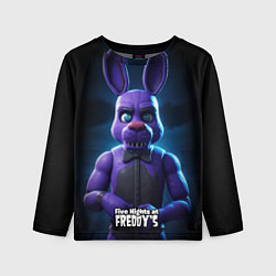 Лонгслив детский Five Nights at Freddys Bonnie, цвет: 3D-принт