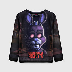 Лонгслив детский Five Nights at Freddys Bonnie, цвет: 3D-принт