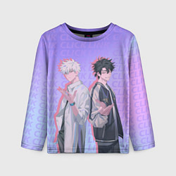 Лонгслив детский Персонажи - Агенты времени, цвет: 3D-принт