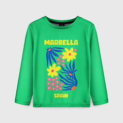 Детский лонгслив Марбелья - Испания