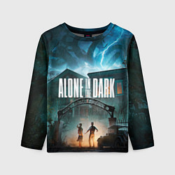 Лонгслив детский Особняк Alone in the dark, цвет: 3D-принт