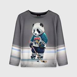 Детский лонгслив Panda striker of the Florida Panthers