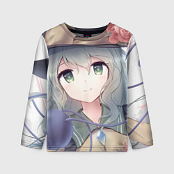 Лонгслив детский Touhou Project Улыбающаяся Койши Комейдзи, цвет: 3D-принт