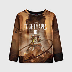 Детский лонгслив Герои Little nightmares 3