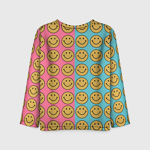 Детский лонгслив Smiley / 3D-принт – фото 2